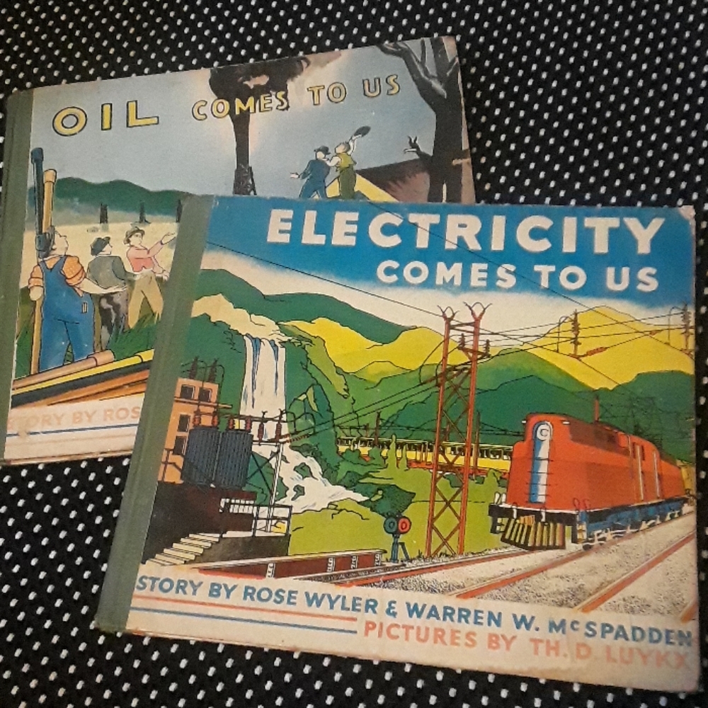 Vintage 1937 children's books, by Rose Wyler